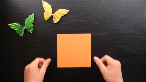 Origami Butterfly Paper - Easy and Fast - Crafts