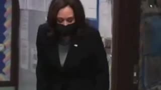 Kamala visits a school