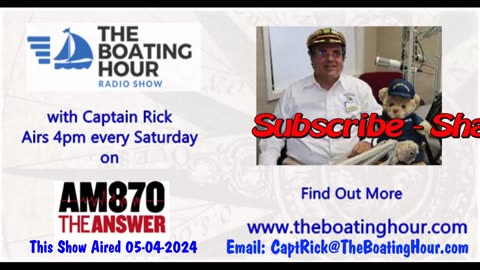 The Boating Hour with Captain Rick 05-05-2024