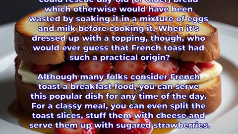 Classy, Convenient Cooking for Two - Superb Stuffed French Toast