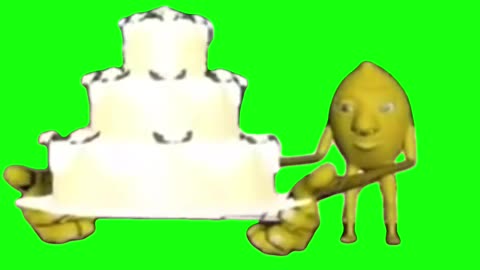 Happy Birthday Lemon | Green Screen