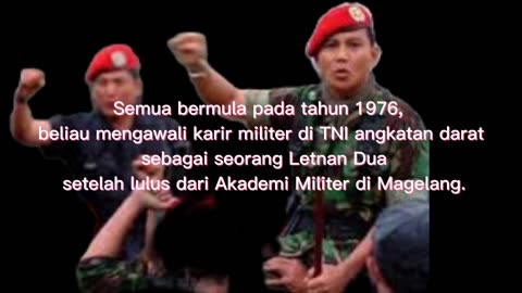 Prabowo Subianto's Military Career
