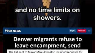 Denver Migrants Refuse to Leave Encampment Unless Demands Are Met