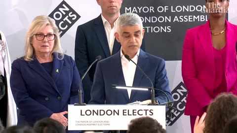 Triumphant Victory: Sadiq Khan Elected London Mayor for Third Term