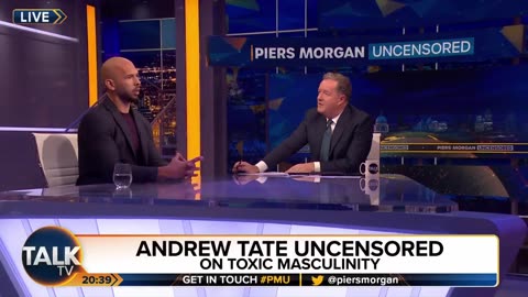 Andrew Tate Explains Masculinity to Piers Morgan