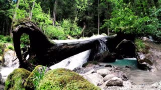 Relaxing waterfall sounds for sleep