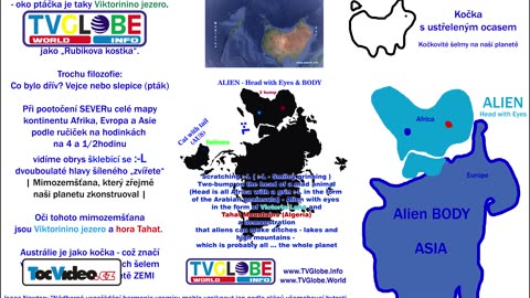 TVGLOBE World - Info | The Shape of the Continent | Are you looking for Aliens as well?