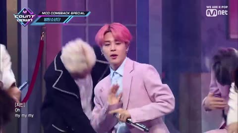 BTS ( boy _ with Luv) comeback special stage M countdown 🤩🤩🤩e