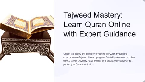 Tajweed Mastery: Learn Quran Online with Expert Guidance