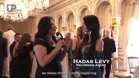 Recording artist Hadas Levy from Mar-a-lago | UP News