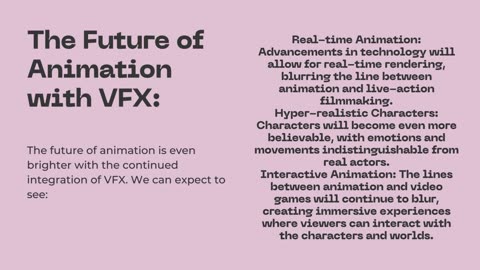 Animation Revolution: Bringing Characters and Worlds to Life with VFX