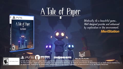 A Tale of Paper Refolded - Official PS5 Physical Release Trailer