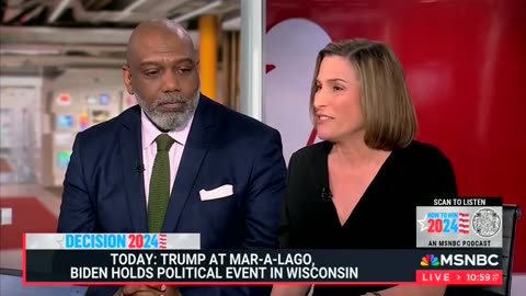 MSNBC Panel Can’t Believe More Americans Think Biden Is a Threat To Democracy Than Trump