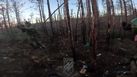 Must-See Combat Video from AZOV Brigade