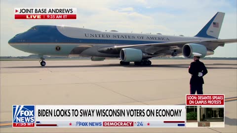 USA: FOX: Biden's brief trip to Wisconsin is an attempt at damage control on his economy!