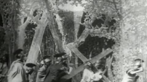 The Life & Passion Of Jesus Christ, La Société Lumière, France (1898 Original Black & White Film)