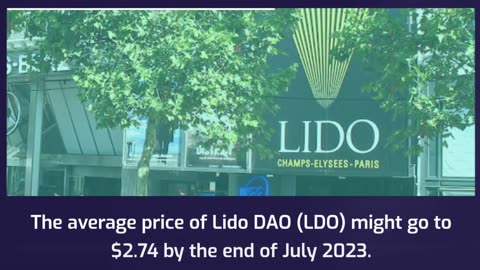 Lido DAO Price Prediction 2023 LDO Crypto Forecast up to $3.69