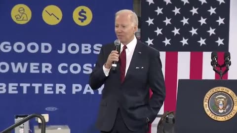 BIDEN MAKES A JOKE ABOUT BEING STUPID RIGHT BEFORE LOOKING FOR CONGRESSMAN "DOUG" (REP. DON BEYER).