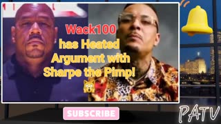 ENews ~ #Wack100 has Heated Arguement 😳 with #Sharpe the #Pimp! #church ☦️