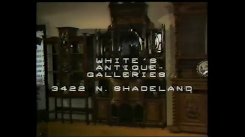 May 1981 - White's Antique Galleries at 3422 N. Shadeland in Indianapolis