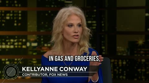 Bill Maher Gets Shut Down as Kellyanne Conway Hammers Away at Joe Biden