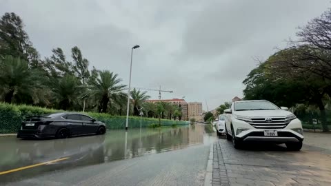 UAE battles heavy rain weeks after record-breaking storm