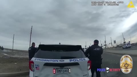 Bodycam Footage Shows Thornton Police Officers Shooting at Bank Robbery Suspects