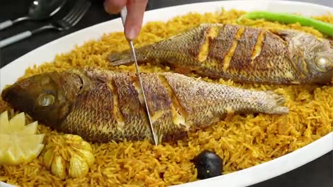 The Royal Fish Kabsa one of the most delicious meal with all the secrets