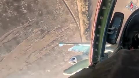 WAR IN UKRAINE - Russia SU-25 Attack Aircraft Fires Missiles at Ukrainian Positions