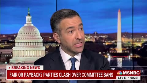 MSNBC Host Says Democrats Started Committee Ejections