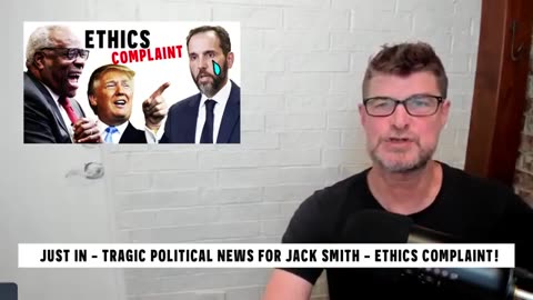 Tragic Political News For Jack Smith - Ethics Complaint