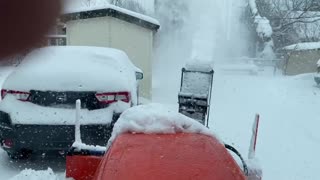 Professional Snow Removal: “Some Afternoon Fun Blowing Snow”