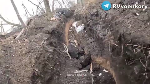 GOPRO - Clearing Trenches, Russian troops capture Ukrainian troops...