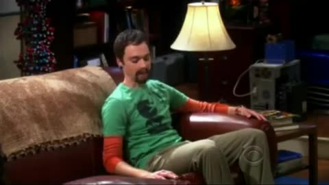 Sheldon Talking To His Spot - The Big Bang Theory