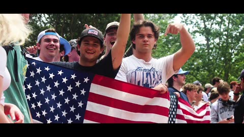 UNC Patriots Protect American Flag