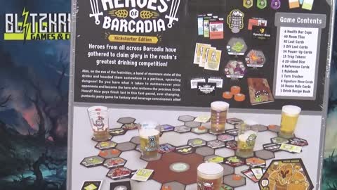 Heroes of Barcadia Unboxing / Kickstarter All In