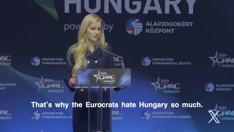 Eva Vlaardingerbroek Delivers Historic Speech “The Great Replacement Reality” at CPAC Hungary