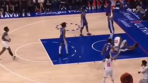 Embiid should have been ejected ( yes or no)