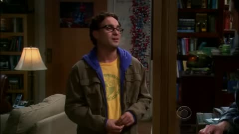 A Gorn Sitting On Sheldon's Spot - The Big Bang Theory