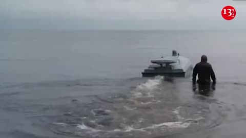 Ukraine's Magura V5 uncrewed surface vessels drones start hunting Russian aviation