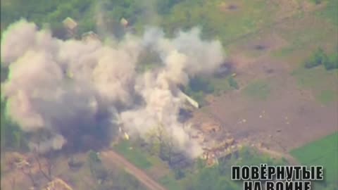 Ukrainian Orlan drone crew revealed their position, a Russian Izdeliye 305 missile destroyed it