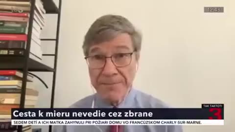 Jeffrey Sachs na Ta3: Cesta k míru nevede přes zbraně!!!