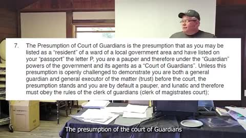 Bobby Lawrence Explains the Twelve Presumptions of roman Court