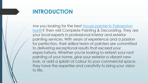 Best House painter in Palmerston North