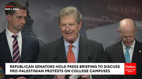 'Even Old People Can Suck': John Kennedy Rips Biden For Inaction On College Campus Antisemitism