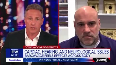 USA: Chris Cuomo revealed he suffered a Covid-19 vaccine injury!