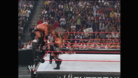 FULL MATCH- Triple H vs. Rob Van Dam World Heavyweight Title Match- WWE Unforgiven 2002