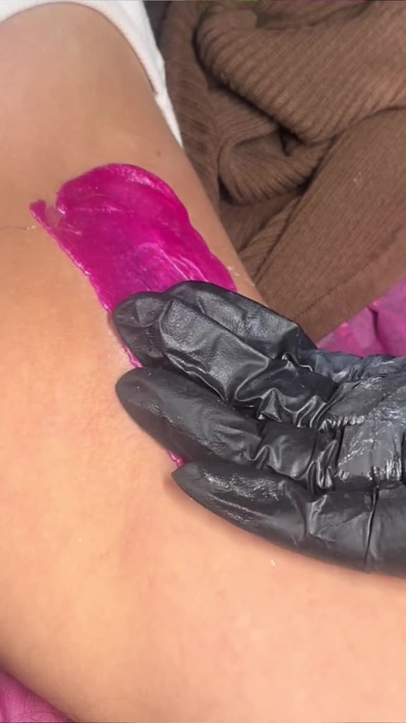 Effortless Underarm Waxing with Tickled Pink Hard Wax | XoBeautyWax
