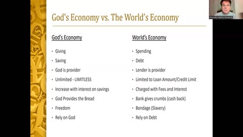 God's Economy