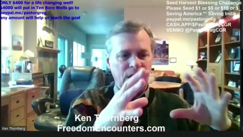 Ken Thornberg joins Pastor Greg on Chosen Generation Radio Enemy hiding in plain sight